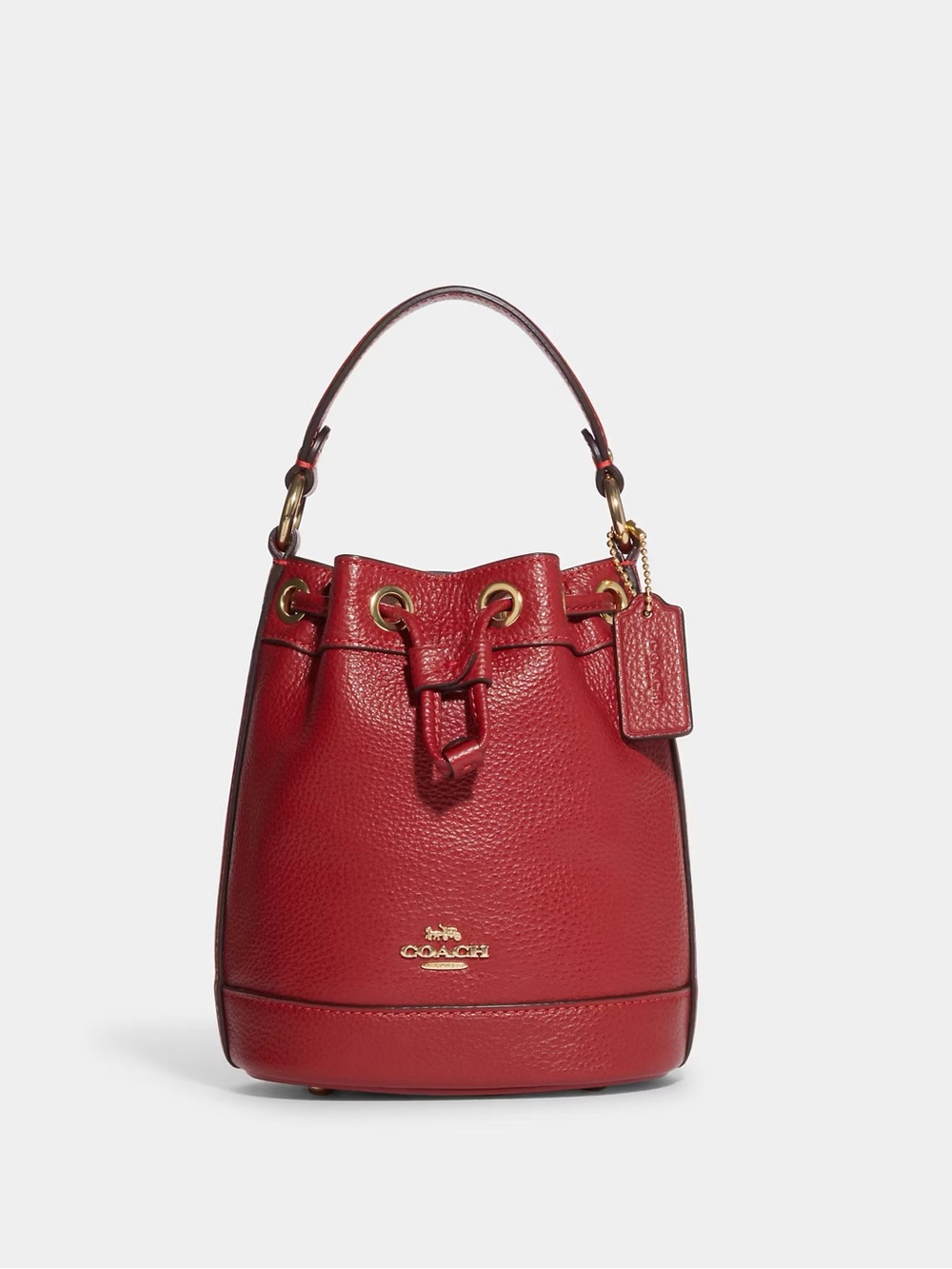 Coach Dempsey Drawstring Bucket Bag 15